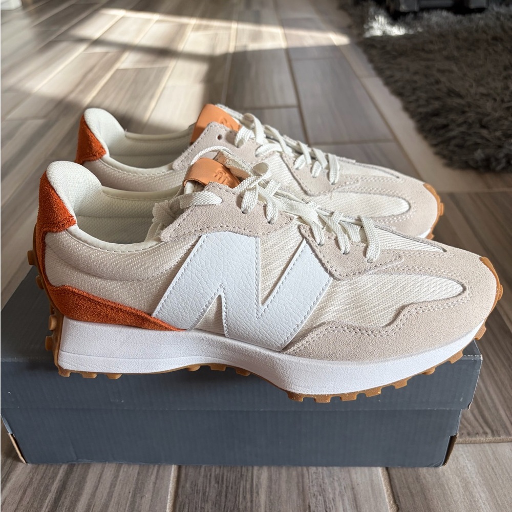 Women's New Balance 327 Casual Shoes - Sea Salt Rust Oxide WS327RA
